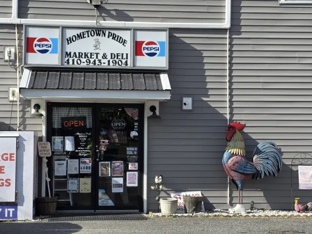Main entrance to the store.